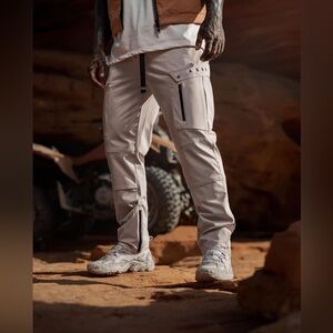 ASRV DSG-0657 Waterproof Tactical Cargo Jogger In Cream Men’s Large